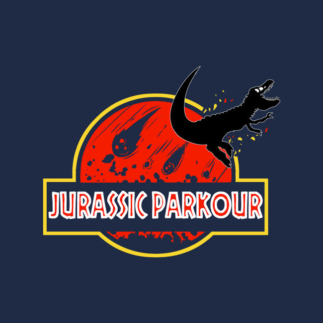 Jurassic Parkour-Unisex-Kitchen-Apron-fanfabio