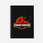 Jurassic Parkour-None-Dot Grid-Notebook-fanfabio