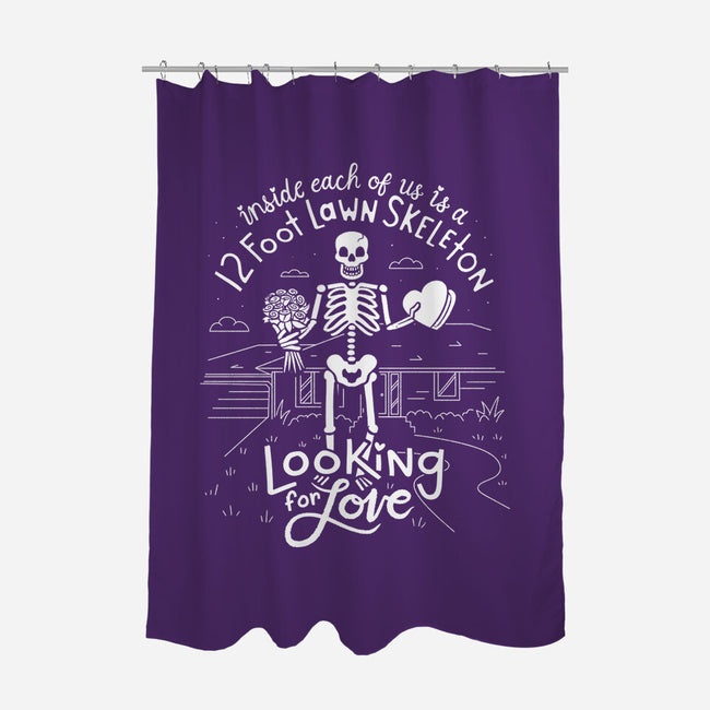 Looking For Love-None-Polyester-Shower Curtain-Aarons Art Room