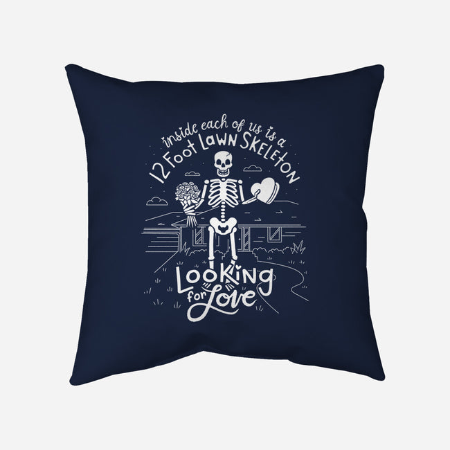 Looking For Love-None-Removable Cover-Throw Pillow-Aarons Art Room