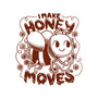 Honey Moves-None-Polyester-Shower Curtain-Aarons Art Room