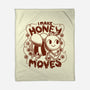 Honey Moves-None-Fleece-Blanket-Aarons Art Room