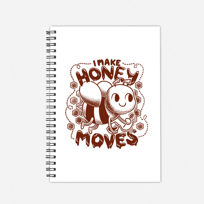Honey Moves-None-Dot Grid-Notebook-Aarons Art Room