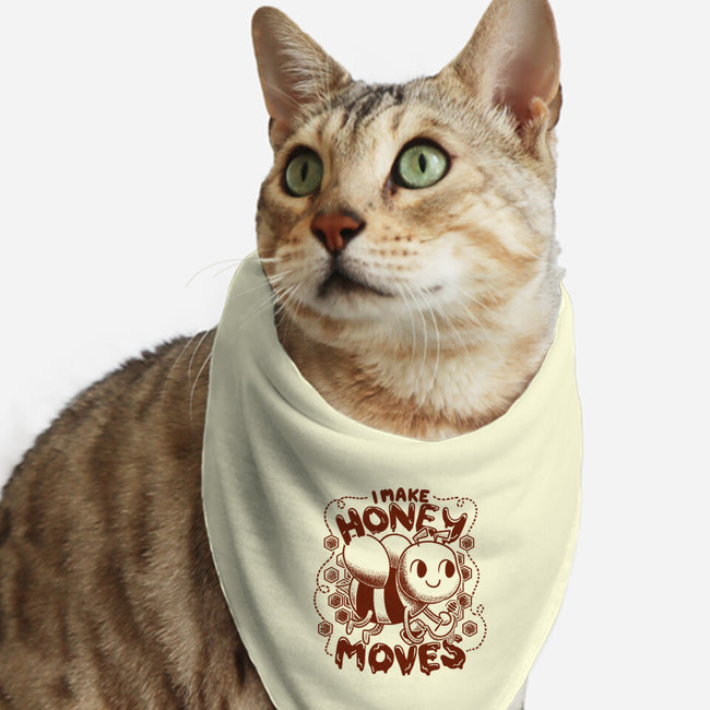 Honey Moves-Cat-Bandana-Pet Collar-Aarons Art Room