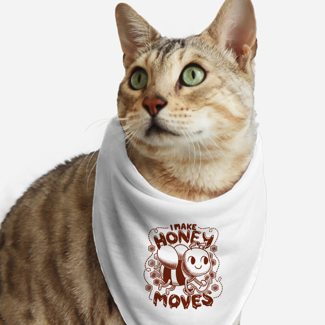 Honey Moves-Cat-Bandana-Pet Collar-Aarons Art Room