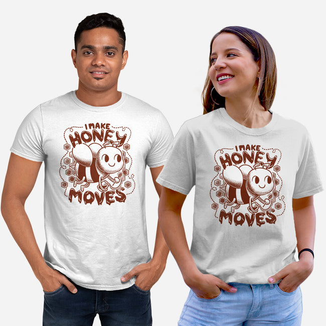 Honey Moves-Unisex-Basic-Tee-Aarons Art Room