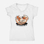 You Quack Me Up-Womens-V-Neck-Tee-fanfreak1