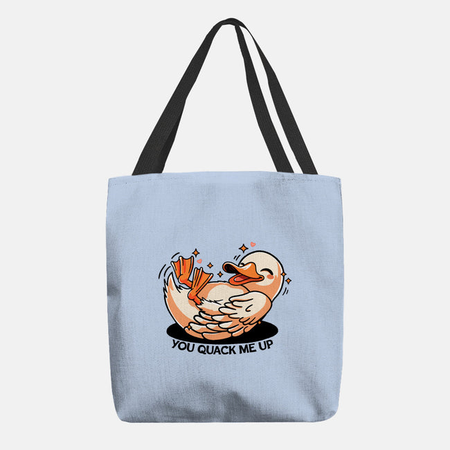 You Quack Me Up-None-Basic Tote-Bag-fanfreak1