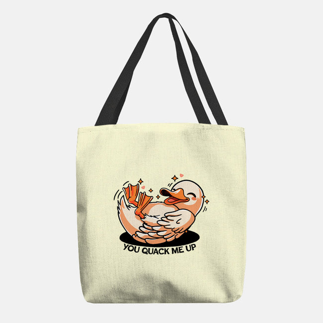 You Quack Me Up-None-Basic Tote-Bag-fanfreak1