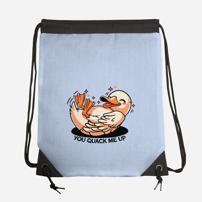 You Quack Me Up-None-Drawstring-Bag-fanfreak1