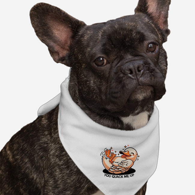 You Quack Me Up-Dog-Bandana-Pet Collar-fanfreak1