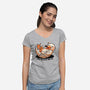 You Quack Me Up-Womens-V-Neck-Tee-fanfreak1