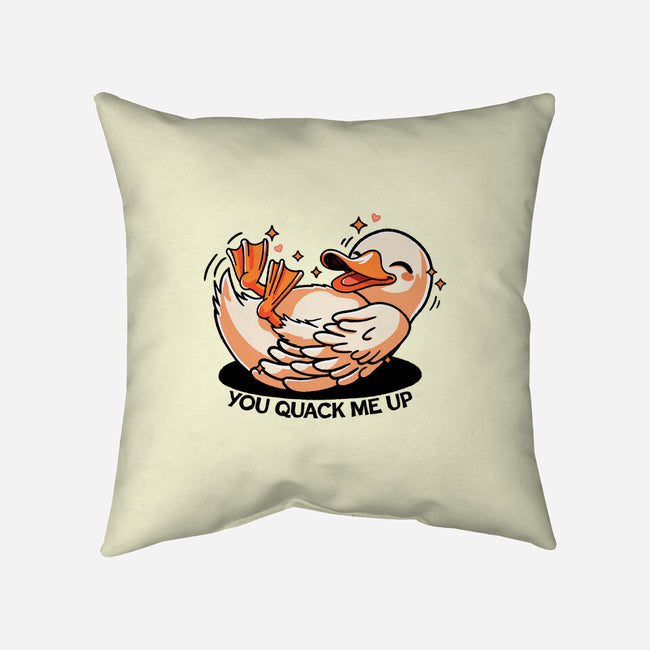 You Quack Me Up-None-Non-Removable Cover w Insert-Throw Pillow-fanfreak1