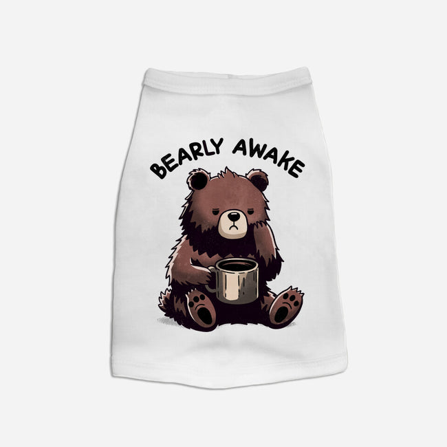 Bearly Awake-Dog-Basic-Pet Tank-fanfreak1