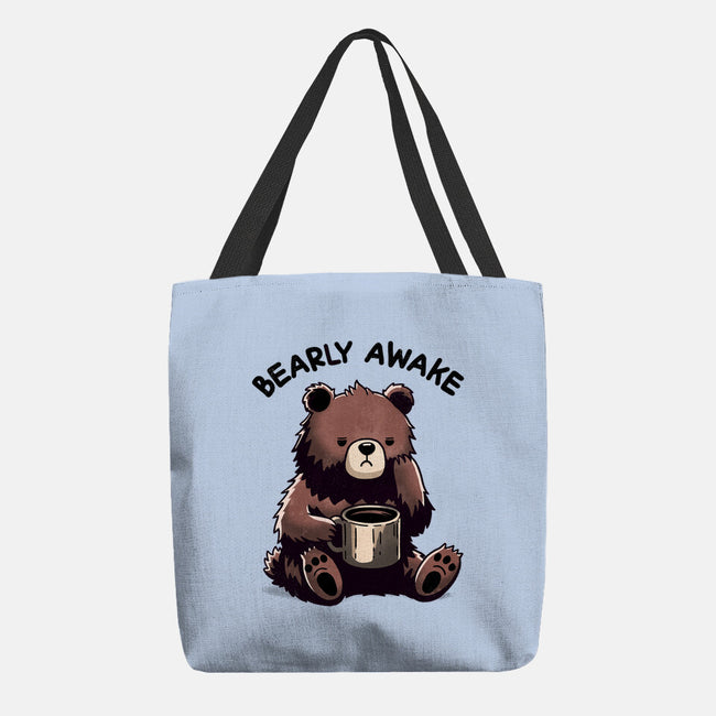 Bearly Awake-None-Basic Tote-Bag-fanfreak1