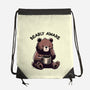 Bearly Awake-None-Drawstring-Bag-fanfreak1