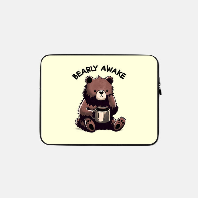 Bearly Awake-None-Zippered-Laptop Sleeve-fanfreak1