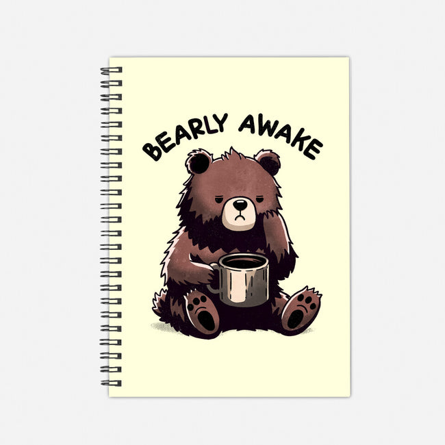 Bearly Awake-None-Dot Grid-Notebook-fanfreak1