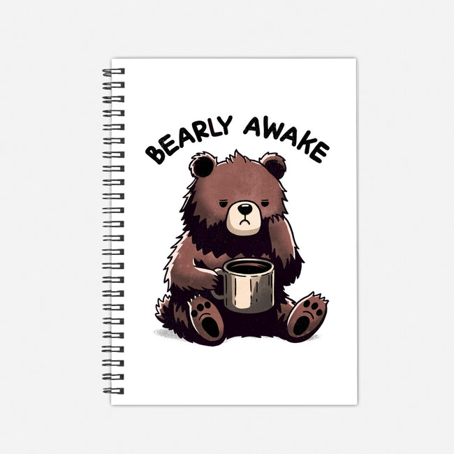 Bearly Awake-None-Dot Grid-Notebook-fanfreak1