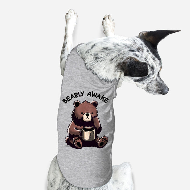 Bearly Awake-Dog-Basic-Pet Tank-fanfreak1