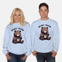 Bearly Awake-Unisex-Crew Neck-Sweatshirt-fanfreak1