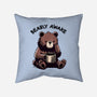 Bearly Awake-None-Non-Removable Cover w Insert-Throw Pillow-fanfreak1