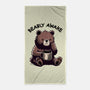 Bearly Awake-None-Beach-Towel-fanfreak1
