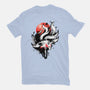 Kitsune Fox Splash-Womens-Basic-Tee-fanfreak1