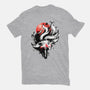 Kitsune Fox Splash-Womens-Basic-Tee-fanfreak1