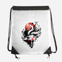 Kitsune Fox Splash-None-Drawstring-Bag-fanfreak1