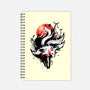 Kitsune Fox Splash-None-Dot Grid-Notebook-fanfreak1