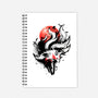 Kitsune Fox Splash-None-Dot Grid-Notebook-fanfreak1