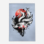 Kitsune Fox Splash-None-Indoor-Rug-fanfreak1