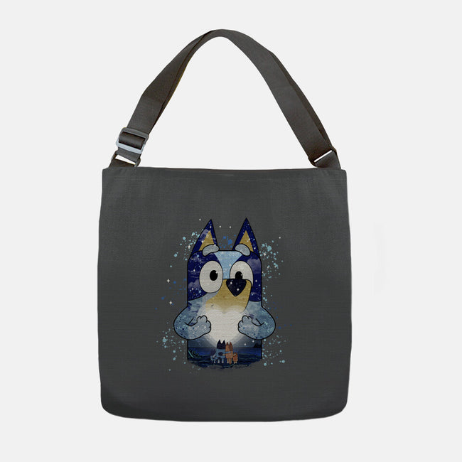 Heeler Family Love-None-Adjustable Tote-Bag-JamesQJO