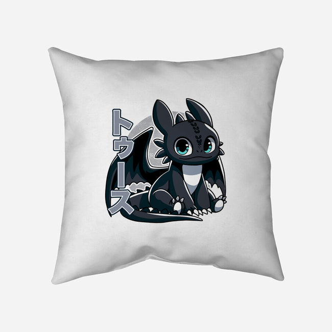 The Cutest Dragon-None-Removable Cover-Throw Pillow-fanfreak1