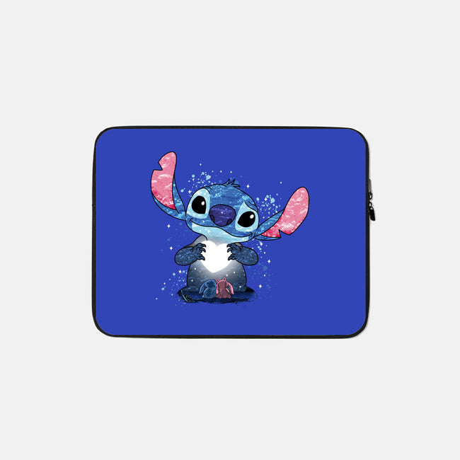 Stitch's Love-None-Zippered-Laptop Sleeve-JamesQJO