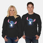 Stitch's Love-Unisex-Crew Neck-Sweatshirt-JamesQJO