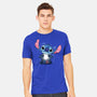 Stitch's Love-Mens-Heavyweight-Tee-JamesQJO