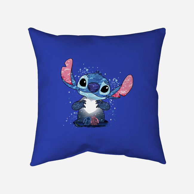 Stitch's Love-None-Non-Removable Cover w Insert-Throw Pillow-JamesQJO