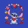 Stitch's Valentine-Unisex-Basic-Tee-JamesQJO