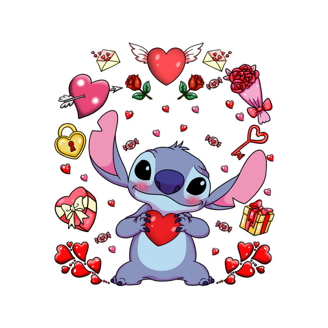 Stitch's Valentine-None-Matte-Poster-JamesQJO