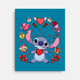 Stitch's Valentine-None-Stretched-Canvas-JamesQJO