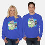 Big Friends-Unisex-Crew Neck-Sweatshirt-Rayuzu