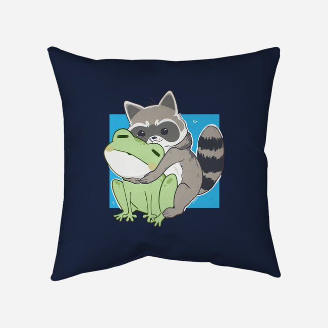 Big Friends-None-Non-Removable Cover w Insert-Throw Pillow-Rayuzu