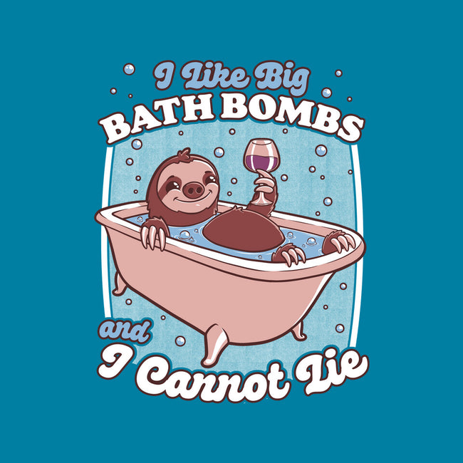 Relax Sloth Bubble Bathtub-None-Basic Tote-Bag-Studio Mootant