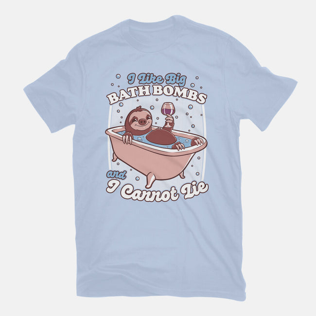 Relax Sloth Bubble Bathtub-Mens-Premium-Tee-Studio Mootant