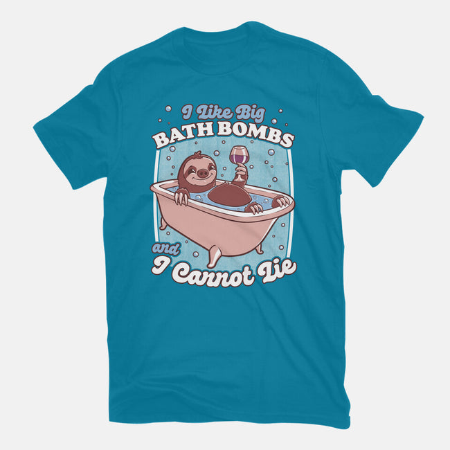 Relax Sloth Bubble Bathtub-Mens-Premium-Tee-Studio Mootant