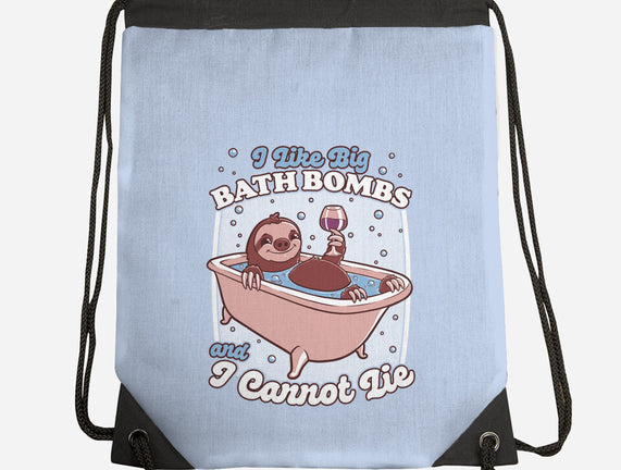 Relax Sloth Bubble Bathtub