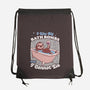 Relax Sloth Bubble Bathtub-None-Drawstring-Bag-Studio Mootant