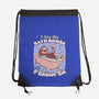 Relax Sloth Bubble Bathtub-None-Drawstring-Bag-Studio Mootant